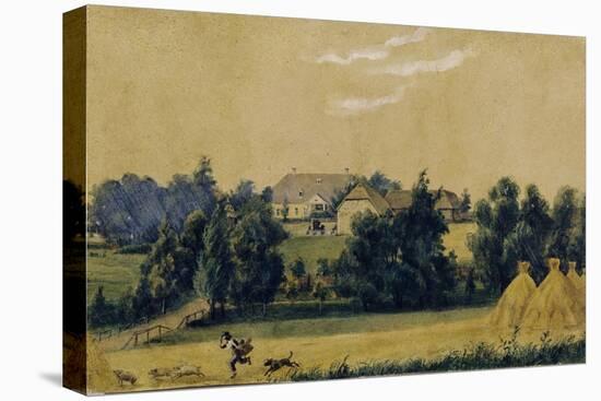 The Priyutino Estate, 1830S-Mikhail Ivanovich Lebedev-Stretched Canvas