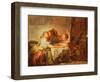 The Prize of a Kiss, 1760-Jean-Honoré Fragonard-Framed Giclee Print