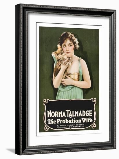 The Probation Wife-null-Framed Art Print