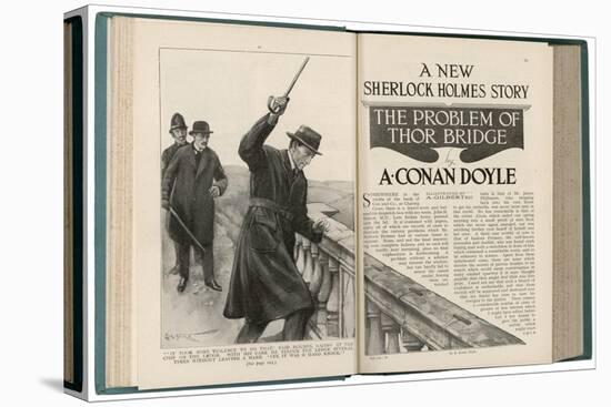 The Problem of Thor Bridge - a Sherlock Holmes Story by Arthur Conan Doyle-null-Stretched Canvas