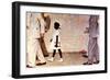 The Problem We All Live With (or Walking to School--Schoolgirl with U.S. Marshals)-Norman Rockwell-Framed Premium Giclee Print