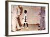 The Problem We All Live With (or Walking to School--Schoolgirl with U.S. Marshals)-Norman Rockwell-Framed Premium Giclee Print