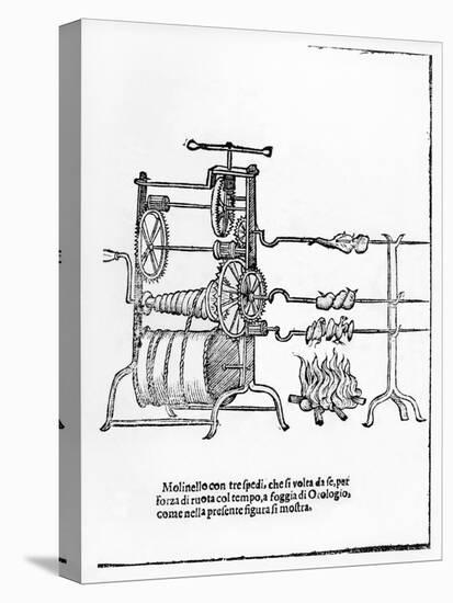 The Procedure for Spit Roasting-null-Stretched Canvas