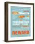 The Process Is Its Own Reward (Amelia Earhart)-Patricia Pino-Framed Art Print