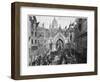 The Procession at Ludgate Hill, Thanksgiving Day, London, 1900-N Chevalier-Framed Premium Giclee Print