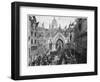 The Procession at Ludgate Hill, Thanksgiving Day, London, 1900-N Chevalier-Framed Premium Giclee Print