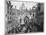 The Procession at Ludgate Hill, Thanksgiving Day, London, 1900-N Chevalier-Mounted Giclee Print