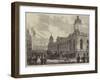 The Procession in Smithfield Passing the Metropolitan Meat Market-null-Framed Giclee Print