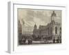 The Procession in Smithfield Passing the Metropolitan Meat Market-null-Framed Giclee Print