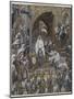 The Procession in the Streets of Jerusalem-James Tissot-Mounted Giclee Print