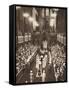 The Procession into the Abbey, 1937-null-Framed Stretched Canvas