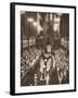 The Procession into the Abbey, 1937-null-Framed Photographic Print