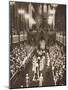 The Procession into the Abbey, 1937-null-Mounted Photographic Print