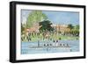 The Procession of Boats at Eton College-Judy Joel-Framed Giclee Print