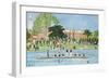 The Procession of Boats at Eton College-Judy Joel-Framed Giclee Print