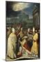 The Procession of Gregory the Great during the Plague in Rome-Cesare Aretusi-Mounted Giclee Print