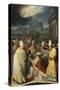 The Procession of Gregory the Great during the Plague in Rome-Cesare Aretusi-Stretched Canvas