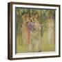 The Procession of St Agnes-David Gauld-Framed Giclee Print