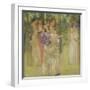 The Procession of St Agnes-David Gauld-Framed Giclee Print