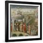 The Procession of St. Gregory at the Mausoleum of Hadrian (Castel Sant'Angelo) in Rome-Paolo Veronese-Framed Giclee Print