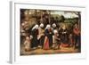 The Procession of the Bride, C1584-1638-Pieter Brueghel the Younger-Framed Giclee Print