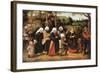 The Procession of the Bride, C1584-1638-Pieter Brueghel the Younger-Framed Giclee Print