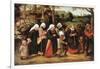 The Procession of the Bride, C1584-1638-Pieter Brueghel the Younger-Framed Giclee Print