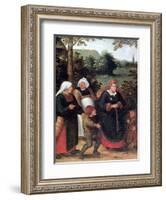 The Procession of the Bride, C1584-1638-Pieter Brueghel the Younger-Framed Giclee Print