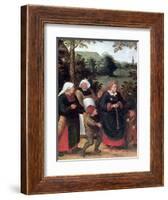 The Procession of the Bride, C1584-1638-Pieter Brueghel the Younger-Framed Giclee Print