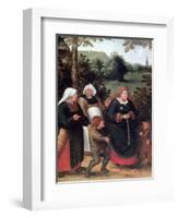 The Procession of the Bride, C1584-1638-Pieter Brueghel the Younger-Framed Giclee Print