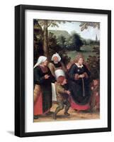 The Procession of the Bride, C1584-1638-Pieter Brueghel the Younger-Framed Giclee Print