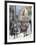 The Procession of the Good Friday, Holy Week, Seville, 1891-Henri Meyer-Framed Giclee Print