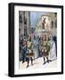 The Procession of the Good Friday, Holy Week, Seville, 1891-Henri Meyer-Framed Giclee Print