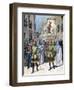 The Procession of the Good Friday, Holy Week, Seville, 1891-Henri Meyer-Framed Giclee Print