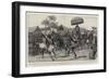 The Procession of the King of Bekwai, an Incident of the March of the Ashanti Expedition to Kumassi-Frank Dadd-Framed Giclee Print