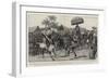 The Procession of the King of Bekwai, an Incident of the March of the Ashanti Expedition to Kumassi-Frank Dadd-Framed Giclee Print