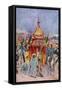 The Procession of the Mahmal, Cairo, Egypt-null-Framed Stretched Canvas
