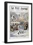 The Procession of the Mid-Lent Festival, 1897-F Meaulle-Framed Giclee Print