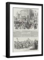 The Procession of the Queen of Spain to the Church of Atocha-null-Framed Giclee Print
