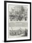 The Procession of the Queen of Spain to the Church of Atocha-null-Framed Giclee Print