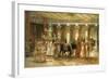 The Procession of the Sacred Bull, Apis, C.1879-Frederick Arthur Bridgman-Framed Giclee Print