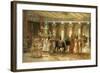 The Procession of the Sacred Bull, Apis, C.1879-Frederick Arthur Bridgman-Framed Giclee Print