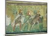 The Procession of the Three Kings (Mosaic)-Byzantine-Mounted Giclee Print