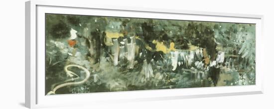 The Procession on Good Friday-Francesco Paolo Michetti-Framed Premium Giclee Print