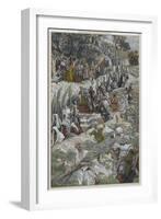 The Procession on the Mount of Olives-James Tissot-Framed Giclee Print