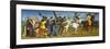 The Procession to Calvary, 1504-1505-Raphael-Framed Giclee Print