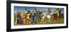 The Procession to Calvary, 1504-1505-Raphael-Framed Giclee Print