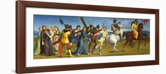 The Procession to Calvary, 1504-1505-Raphael-Framed Giclee Print