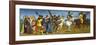 The Procession to Calvary, 1504-1505-Raphael-Framed Giclee Print