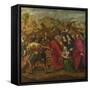 The Procession to Calvary, C. 1505-Ridolfo Ghirlandaio-Framed Stretched Canvas